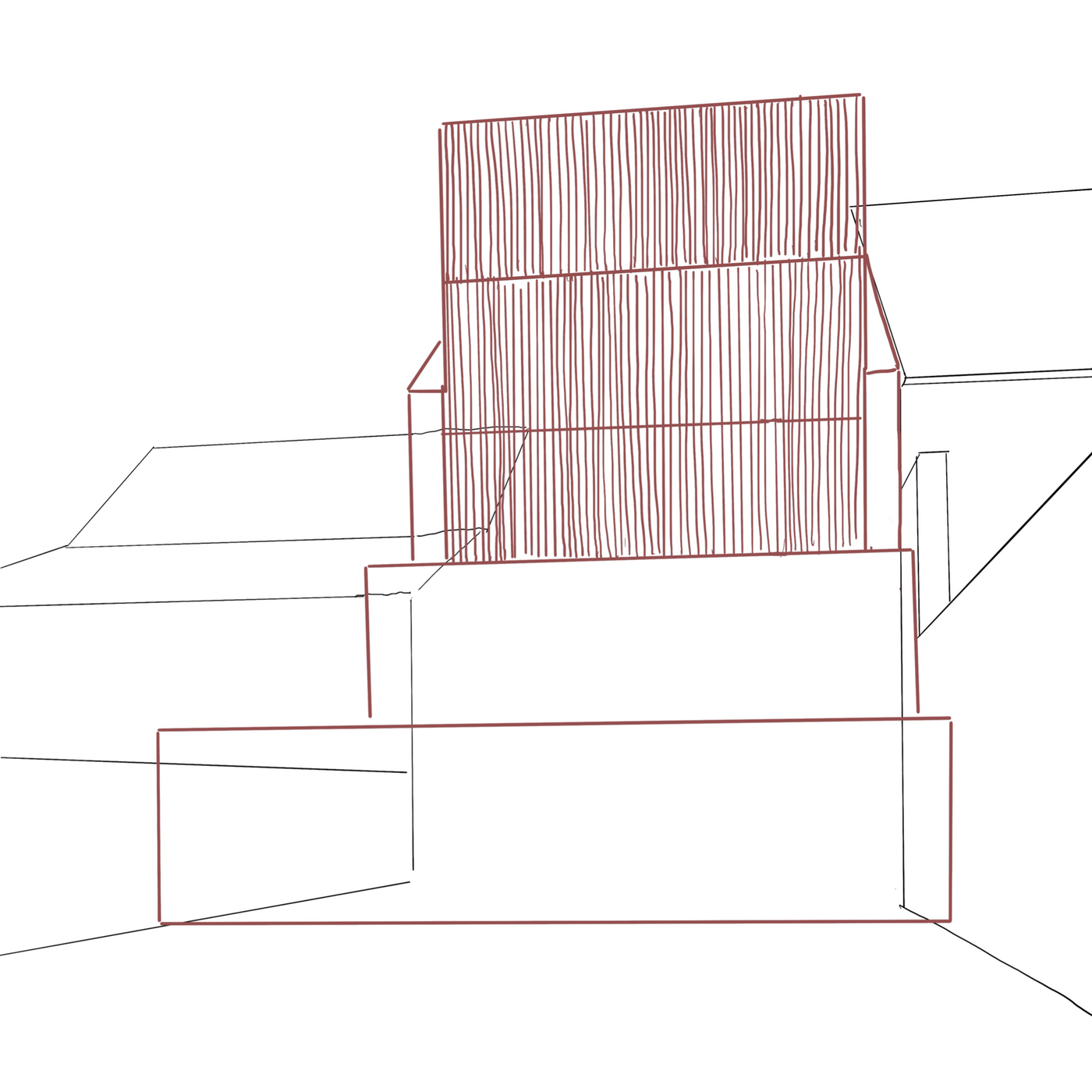 Schema achtergevel